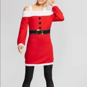 Santa Sweater Dress